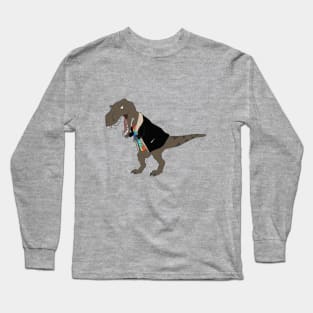 tie dye-saurus Long Sleeve T-Shirt